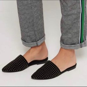 Steve Madden Trace Studded Point Toe Mules